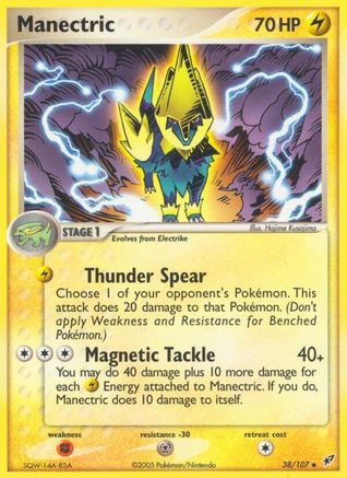 Manectric/107  Deoxys - Uncommon