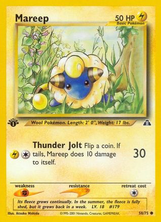 Mareep 058  - Unlimited Neo Discovery - Common