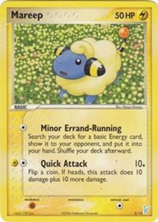 Mareep  EX Trainer Kit 2 Plusle & Minun - Common