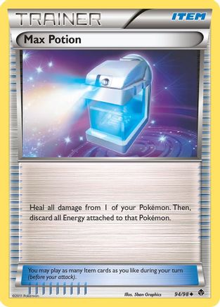 Max Potion/98  - Reverse Holofoil Emerging Powers - Uncommon