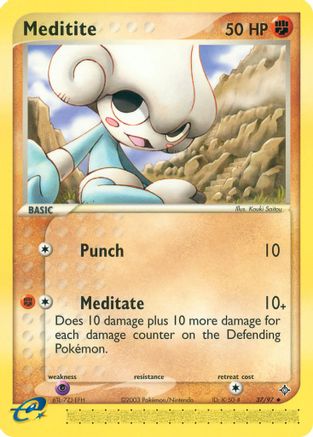 Meditite  Dragon - Uncommon