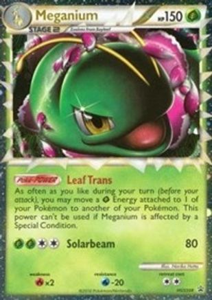 Meganium (Prime) - HGSS08  - Holofoil HGSS Promos - Promo