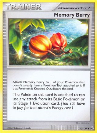 Memory Berry  - Reverse Holofoil Platinum - Uncommon