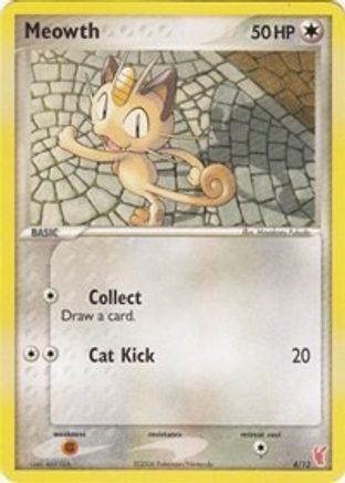 Meowth  EX Trainer Kit 2 Plusle & Minun - Common