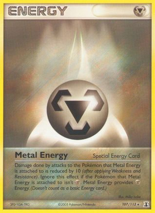Metal Energy (Special)  - Reverse Holofoil Delta Species - Rare