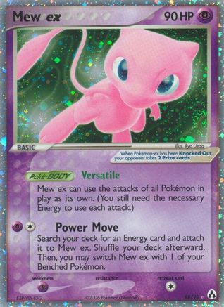 Mew ex  - Holofoil Legend Maker - Ultra Rare