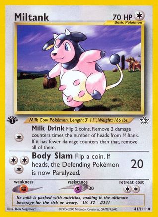 Miltank 041  - Unlimited Neo Genesis - Uncommon