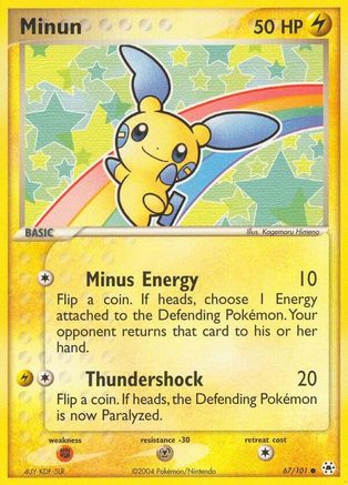 Minun 067/101  Hidden Legends - Common