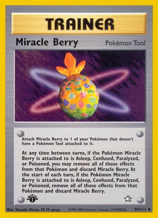 Miracle Berry 094  - Unlimited Neo Genesis - Uncommon