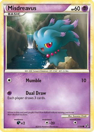 Misdreavus  - Reverse Holofoil Undaunted - Common