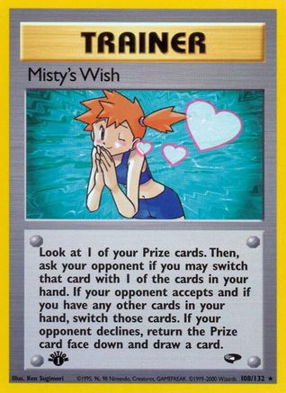Misty's Wish 108  - Unlimited Gym Challenge - Rare