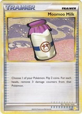 Moomoo Milk (#26)  HGSS Trainer Kit Gyarados & Raichu - Common