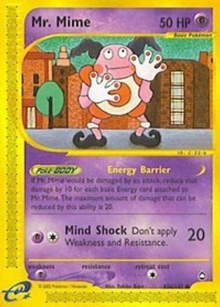 Mr. Mime (95b) 95b  Aquapolis - Common
