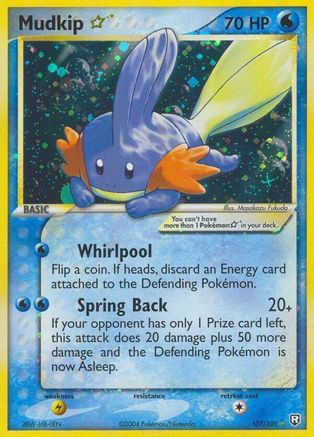 Mudkip Star  - Holofoil Team Rocket Returns - Ultra Rare