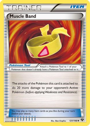 Muscle Band 121  XY Base Set - Uncommon