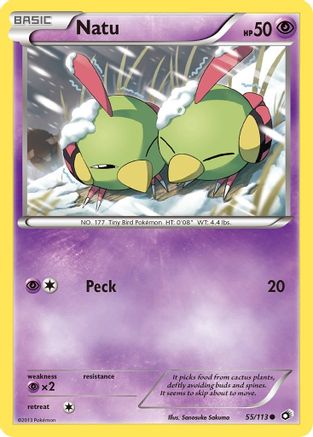 Natu 055  Legendary Treasures - Common