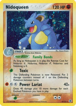 Nidoqueen  - Reverse Holofoil FireRed & LeafGreen - Holo Rare