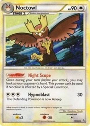 Noctowl - HGSS06  - Holofoil HGSS Promos - Promo