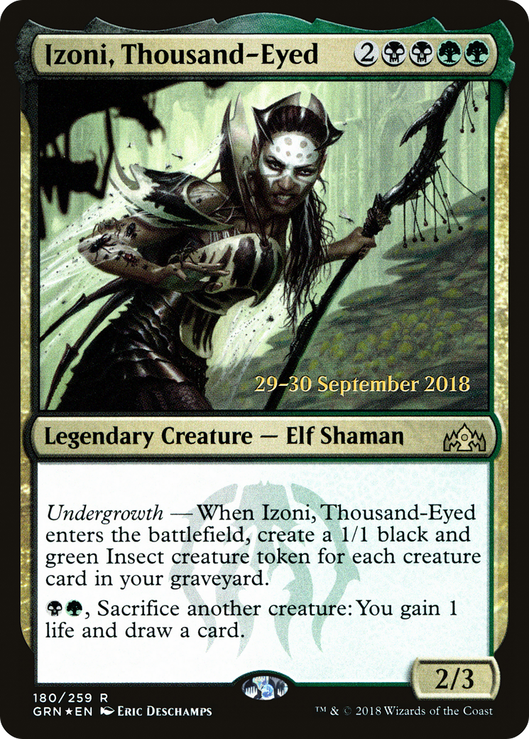 Izoni, Thousand-Eyed [Guilds of Ravnica Prerelease Promos]