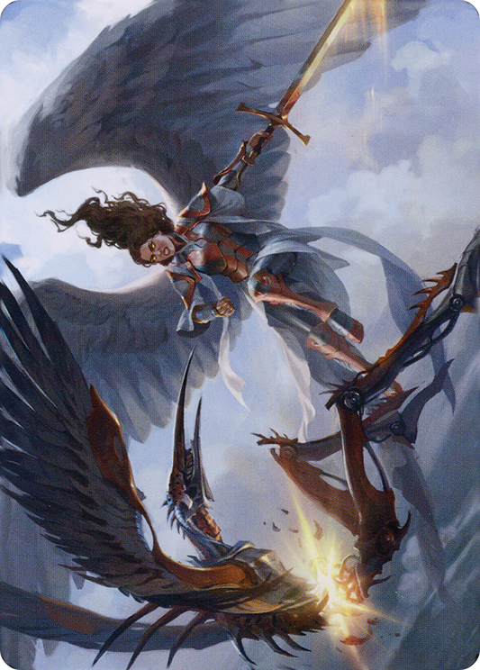 Destroy Evil // Destroy Evil (ADMU-007) - Dominaria United Art Series (Borderless)