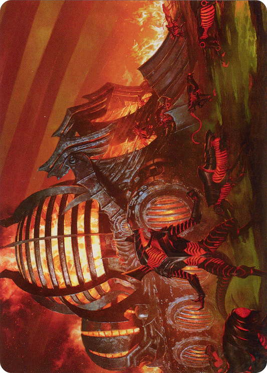 Urabrask's Forge // Urabrask's Forge (AONE-037) - Phyrexia: All Will Be One Art Series (Borderless) Foil