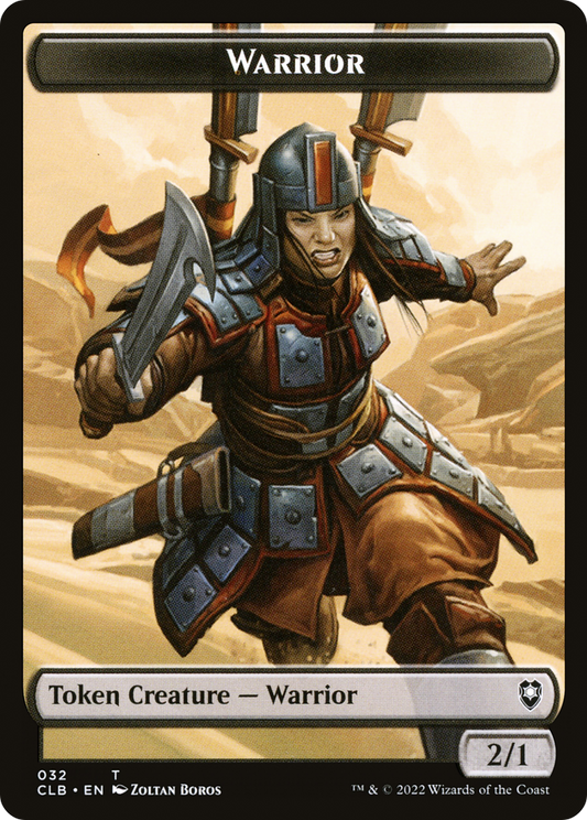 Warrior (TCLB-032) - Battle for Baldur's Gate Tokens