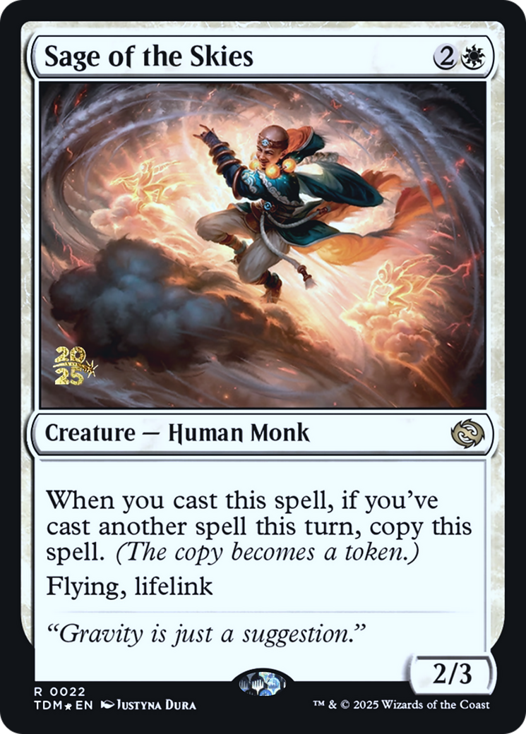 Sage of the Skies [Tarkir: Dragonstorm Prerelease Promos]