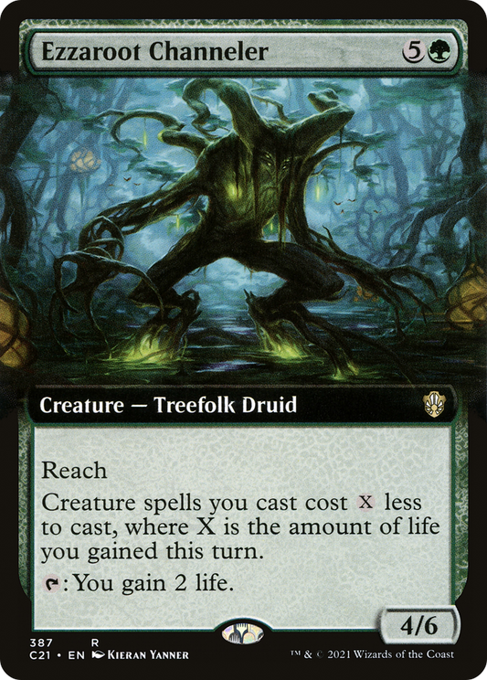 Ezzaroot Channeler (Extended Art) [Commander 2021]
