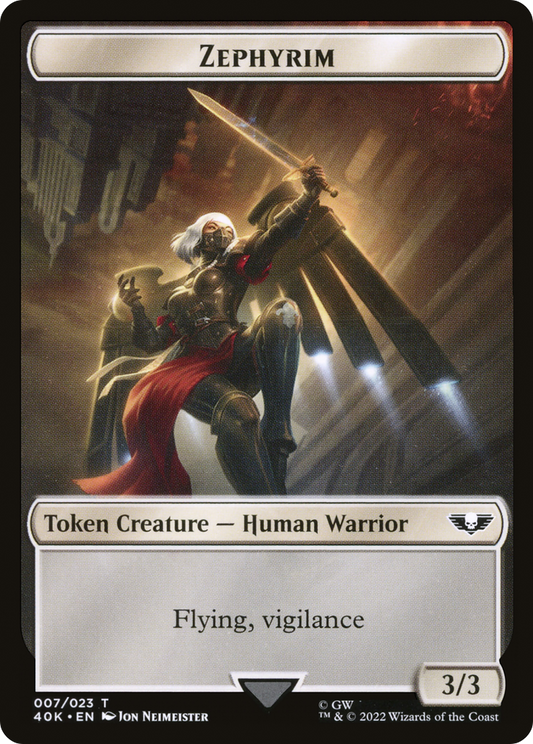 Zephyrim (T40K-007) - Warhammer 40,000 Tokens