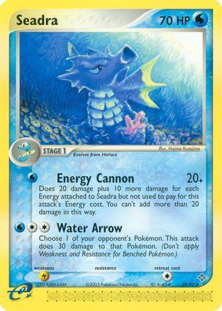 Seadra - 39/97/097  Dragon - Uncommon