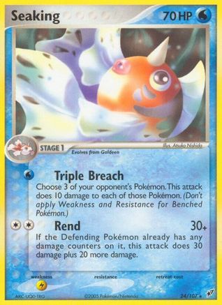 Seaking  Deoxys - Rare