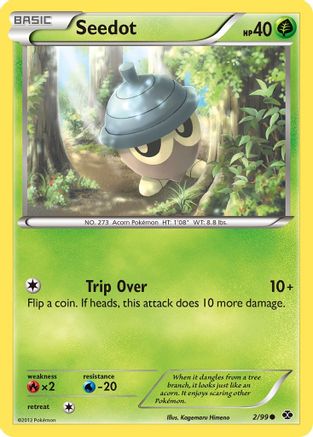 Seedot  - Reverse Holofoil Next Destinies - Common