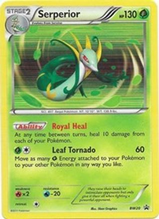 Serperior - BW20  - Holofoil Black and White Promos - Promo