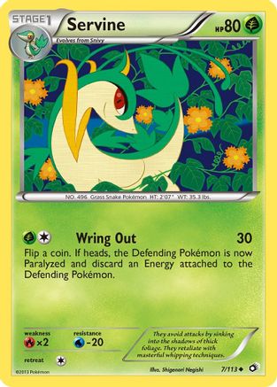 Servine 007/113  Legendary Treasures - Uncommon