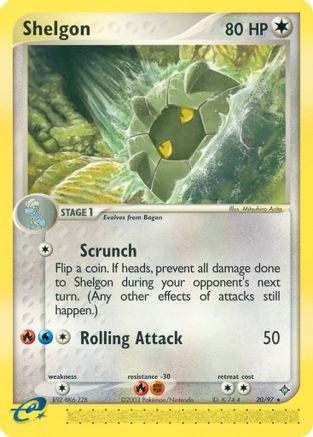 Shelgon 020/97  Dragon - Rare