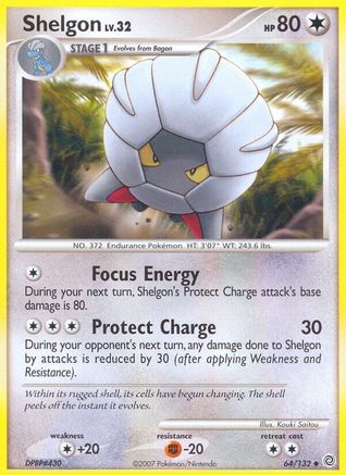 Shelgon  - Reverse Holofoil Secret Wonders - Uncommon