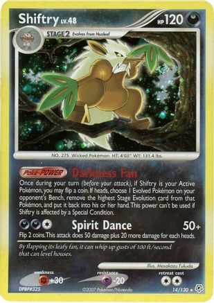 Shiftry  - Holofoil Diamond and Pearl - Holo Rare