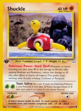 Shuckle 051  - Unlimited Neo Revelation - Common