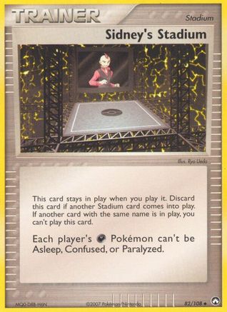 Sidney's Stadium  - Reverse Holofoil Power Keepers - Uncommon