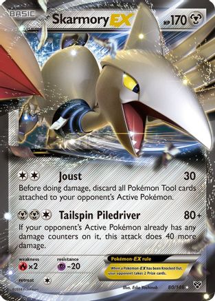 Skarmory EX/146  - Holofoil XY Base Set - Ultra Rare