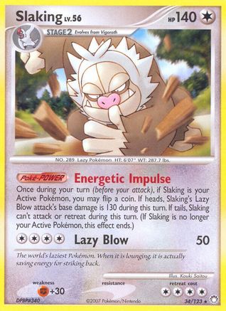 Slaking  Mysterious Treasures - Rare