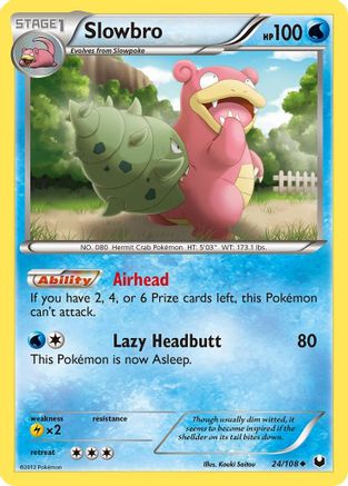 Slowbro 024  Dark Explorers - Uncommon