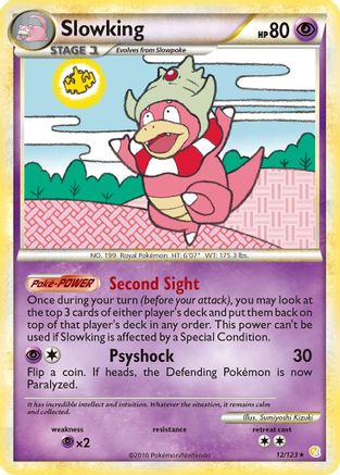 Slowking  - Holofoil HeartGold SoulSilver - Holo Rare