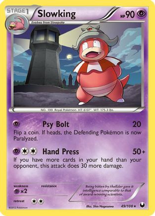 Slowking  - Reverse Holofoil Dark Explorers - Rare