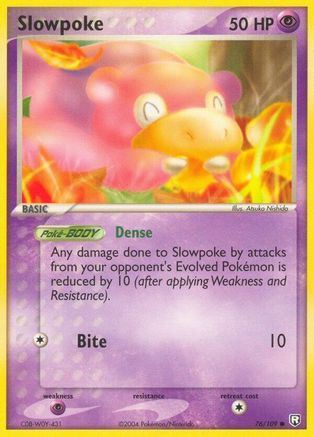 Slowpoke 076/109  Team Rocket Returns - Common