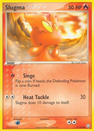 Slugma  Team Rocket Returns - Common