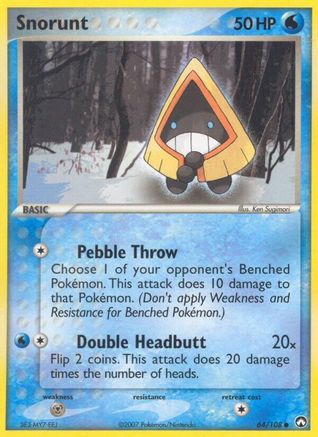 Snorunt  Power Keepers - Common