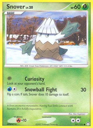 Snover/123  Mysterious Treasures - Common