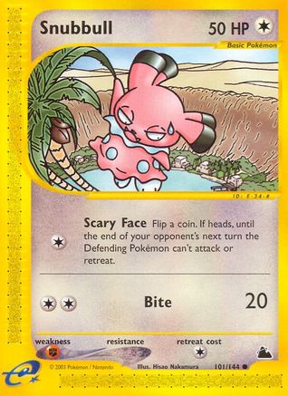Snubbull  Skyridge - Common
