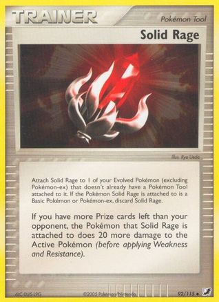 Solid Rage  Unseen Forces - Uncommon